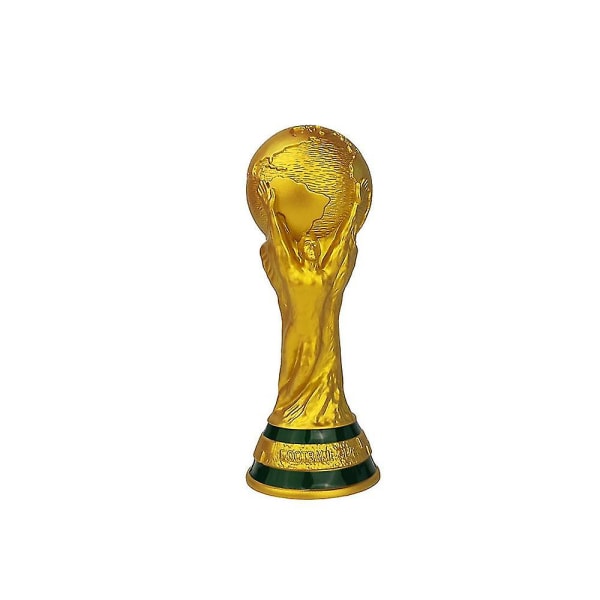World Cup Trofæ Fodbold Fodbold Sports Fan Resin Ornament Bordpladedekoration (13 cm)