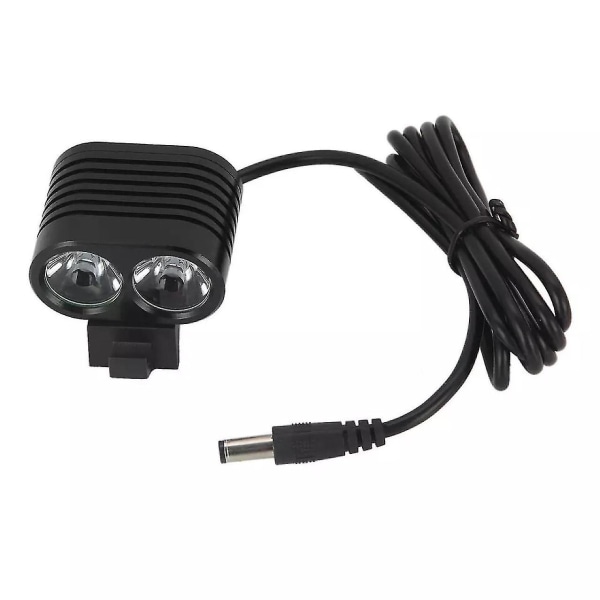 8000 lumen Xm L2 LED sykkellys foran sykkel frontlykt hodelykt svart (1 stk)