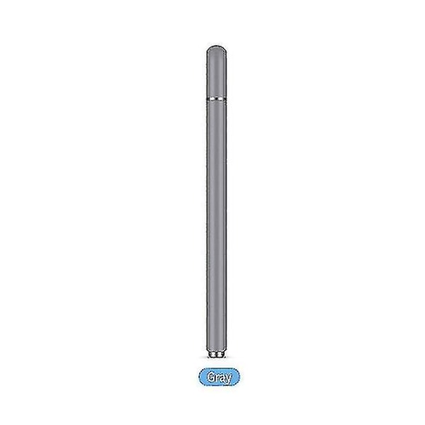 Universal Touch Pen Stylus Til Android Til Ios Til Xiaomi Til Samsung Tablet Pen Touch Screen Tegnepen til Ipad Iphone（grå）