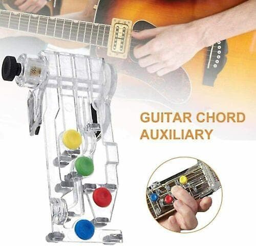 Gitarrlärningssystem Undervisning Övningsverktyg Hjälp Chord Buddy Lektionstränare