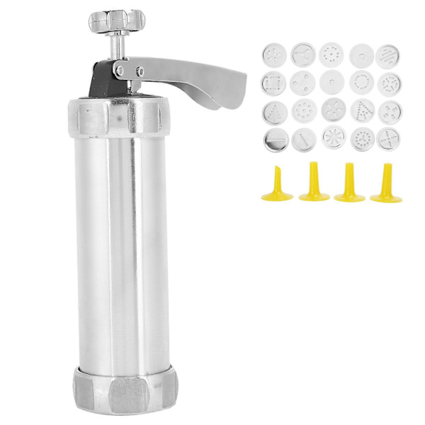 Keksformspress, kexmaskin, kakpistol, gör-det-själv-set, dekorationsmaskin, bakverktyg
