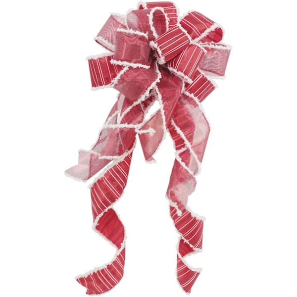 Dekorativ Julgranshängande Rosett, Polyester Julkrans, För Semester, Bröllop