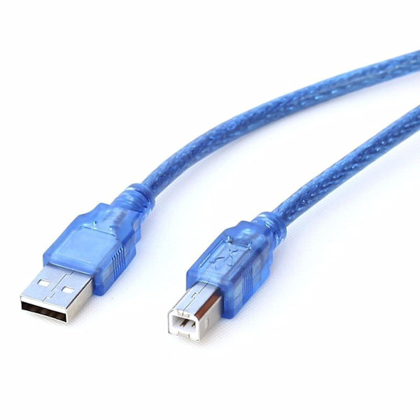 Usb 2.0-skrivarekabel, usb 2.0 A-hane till B-hane skannerkabel - 1,5 meter skrivarekabeladapter designad för Usb B 2.0-skrivare, skannrar