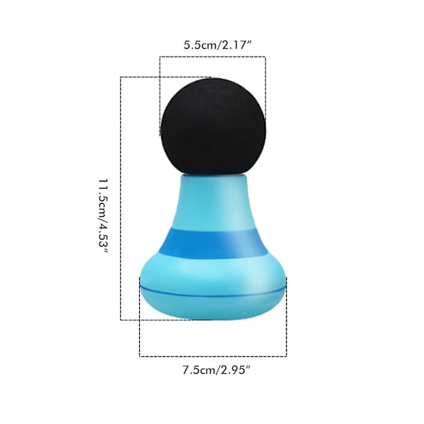 Mini Massager Djupvävnadsslagkroppsmassager Hemvibration Hammare Massager(stil 1)