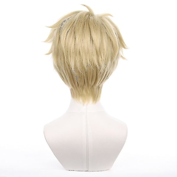 Anime Spy X Family Loid Forger Cosplay Paryk Hætte Lyseblond Kort Hår Twilight Anya Forger Fars Tilbehør Halloween Fest Rekv.