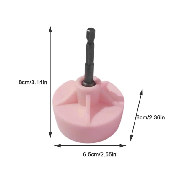Nålar stickmaskin, rund vävstomme, roterande dubbelstickad vävstomme, nålmaskin för vuxna barn（rosa）