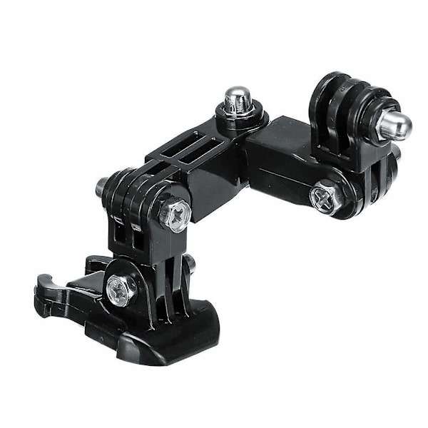 Säädettävä kypäräkiinnike Gopro Hero 8 7 5 Xiaomi Yi 4k Sjcam Sj4000 Sj7 -toiminta-kameralle, kolmijalka, kypärä, vyökiinnike, lisävaruste (musta)