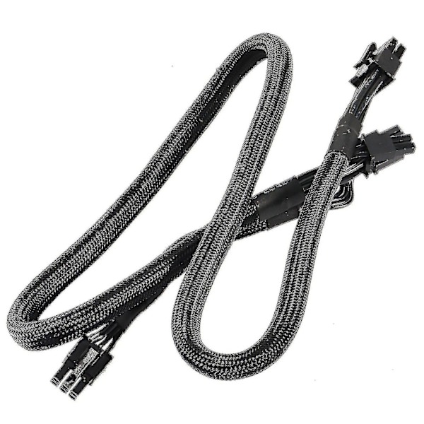 Kompatibel med Evga Supernova G2 8-pin til dobbelt 8-pin 6-pin Pcie Vga strømkabel
