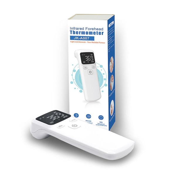 Elektronisk pandetermometer Håndholdt storskærm infrarød temperaturpistol Nøjagtig aflæsning