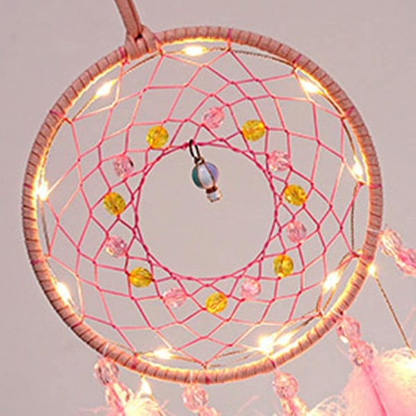 Led Glowing Dream Catcher, Dream Catchers Wall Decor, Dream Catcher Med Led Lys, Dream Catcher