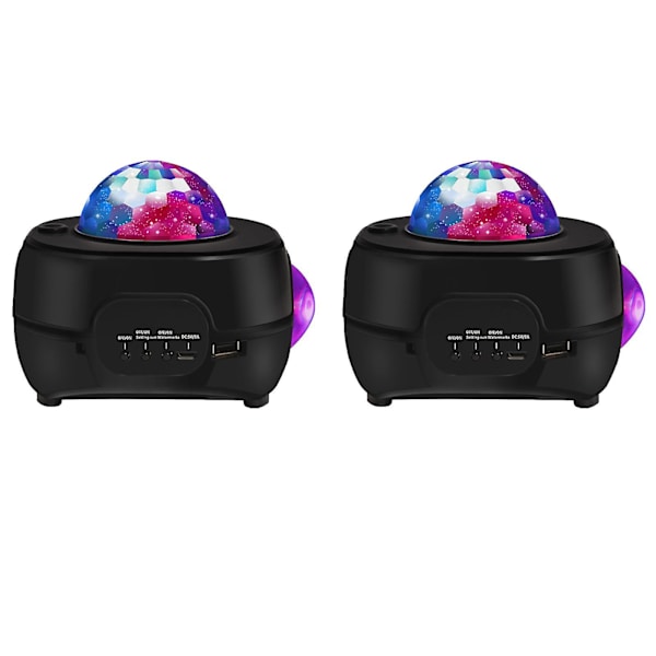 Galaxy Lights Stjernehimmel Projektor Atmosfære Lampe Drøm Med Usb Kabel Bluetooth-kompatibel Musik Abs Usb Bluetooth Led - Snngv（B）