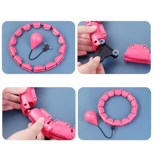Smart hula hoop - midja bantning artefakt - avtagbar