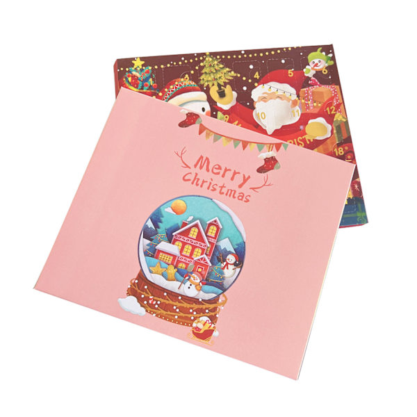 Julsmys Smycken Gåva Nedräkningskalender Advent DIY Armband Blind Box Roséguld
