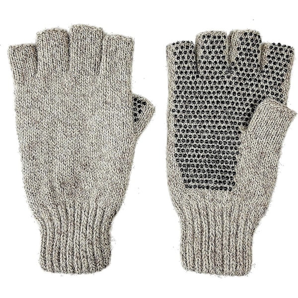 Herrar Ull Stickade Fingervantar Med Thinsulate Foder