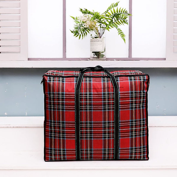 Extra stora förvaringsväskor, tote flyttväska 118l(2-pack), stor kapacitet klädförvaring