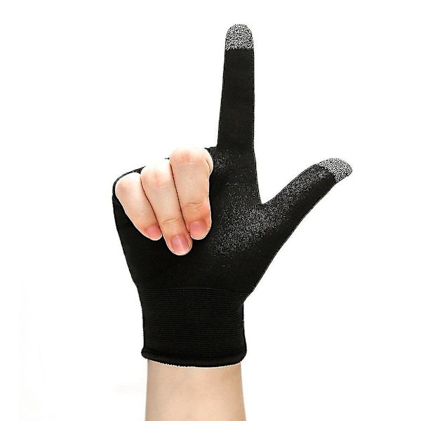 1 Par Fingerhandskar för Gaming PUBG Mobile Set Svettbeständiga Repfria (färg9)