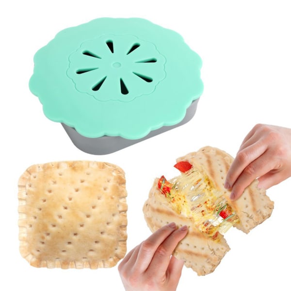 En toastie-maskin for tynne, crimp sandwich-maskin, lage raske og enkle kjøkkenutstyr