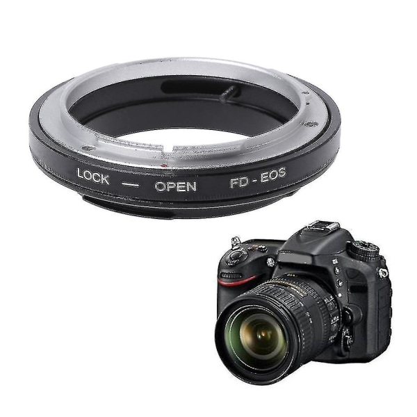 Fd-eos Mount Adapter Ring For Canon Fd Lens Til Ef Eos Mount Kamera Videokamera Nytt