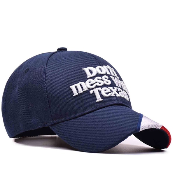 State of Texas flagga hattar RÖTA INTE MED TEXAS cap Cap