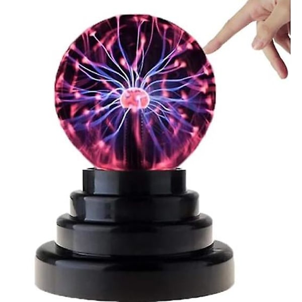 (14cm) Plasmaboll Ljus Touchkänslig Nyhet Nebula Magic Ball Leksak För Barn - Usb Och Batteridriven