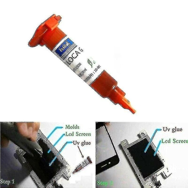 UV Clear Adhesive Glue -matkapuhelimen korjaustyökalu puhelimen kosketusnäytön korjaustyökalulle