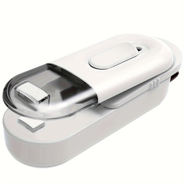 USB förseglingsmaskin Hushållssnackpåse öppnings- och stängningsmaskin Bekväm förseglingsmaskin för minimatpåsar（svart）