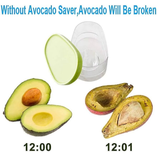 Creative Plastic Avocado Saver Avocado Food Crisper förvaringslåda