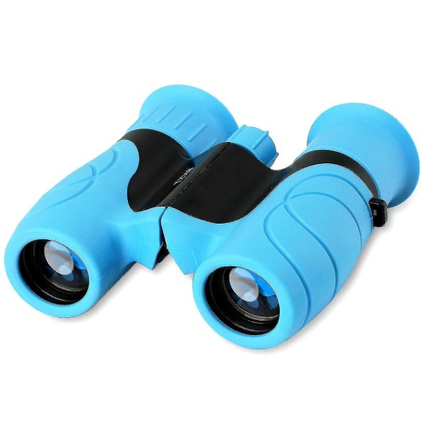 Utendørs mini barneteleskop sammenleggbar kompakt kikkert for barn (blå)