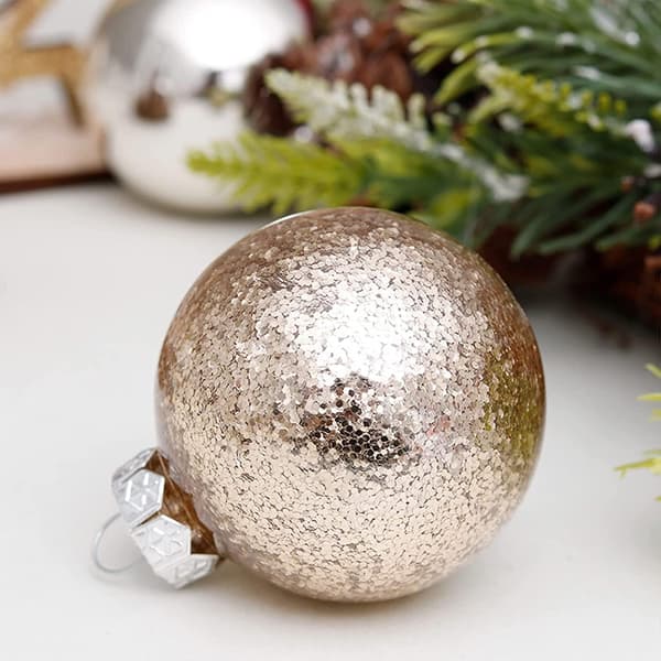 Julgranspynt Bollar, Julgranspynt Bollar För Julgran - Glittrande Plast Jul