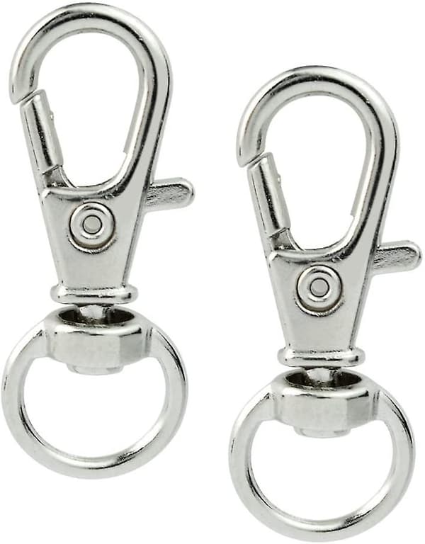 50 stk metallnøkkelring
