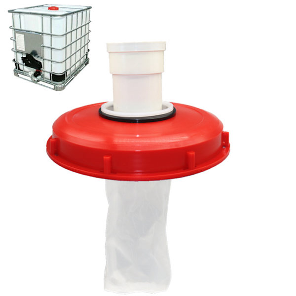 Vaskbar nylon IBC-filter med låg ibc regnvandstank 1000 liter 245mm nlfelt（DN225）