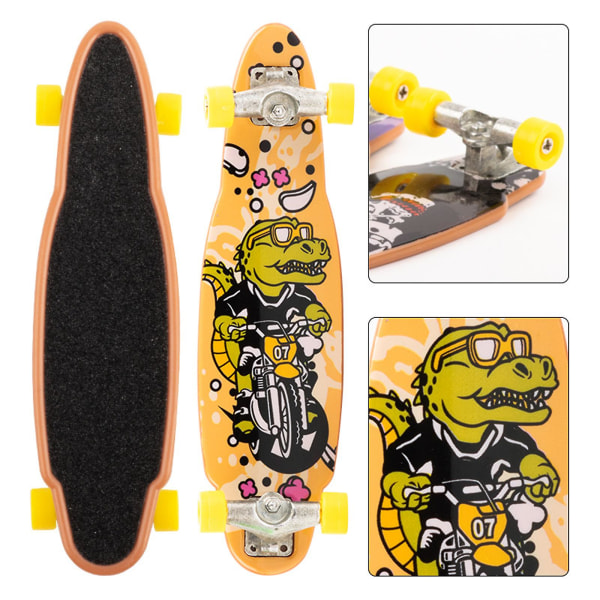 Gaver til fingerlegetøjselskere Skateboards Kreativitetspuslespil Flerfarvet højkvalitets legering + PVC selvsamlende legetøj（flerfarvet）
