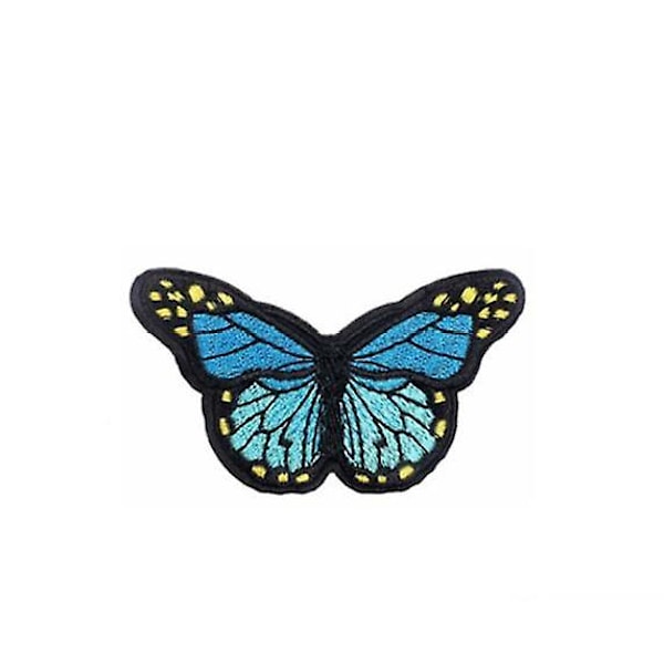 Exquisite Butterfly Applique Broderad Applique Kläder Patch Sticker Strykning Sömnad Lämplig För Jeans Ryggsäck（10 st S）