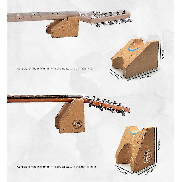 Gitarrhalsstöd, gitarrhalsstöd kudde stränginstrument luthierverktyg för gitarrverkst