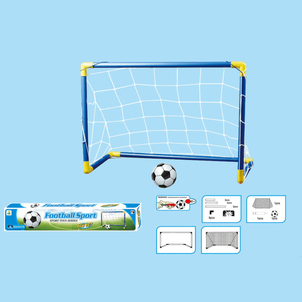 Uudet Sports Kids Mini Jalkapallomaalisarjat Takapihan sisätilojen miniverkko ja set 60 cm