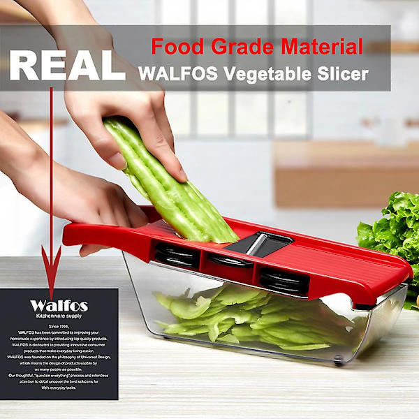 Grönsaksskärare Rivjärn för Grönsaksskärare Strimlar Multi Slicer Skalare Morot Frukt 6 i 1 Prylar Grönsaksskärare Verktyg