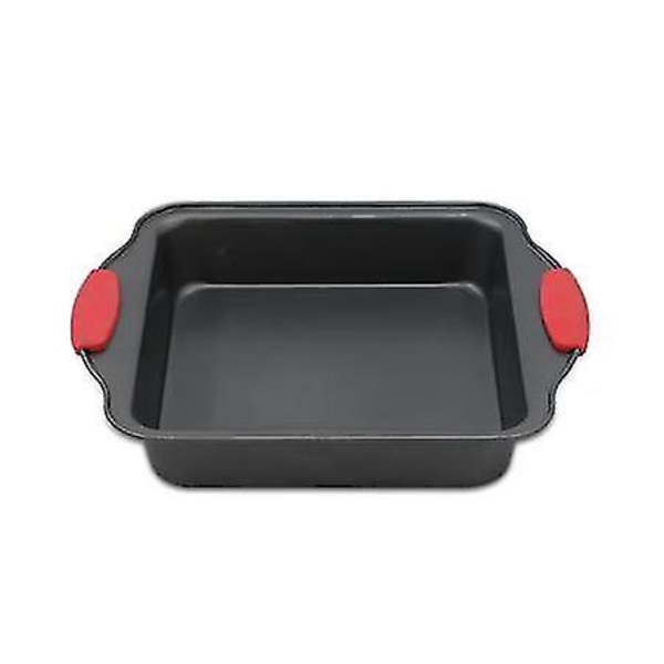 Dww-form för kaka | Kvadratisk form i hållbart, praktiskt, högkvalitativt non-stick stål, 8 tum, bakform | Brownieform med