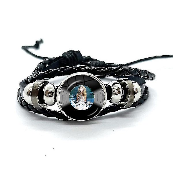 Taylor Swift Armband Taylor Swift Vinyl Record Läderarmband（1）