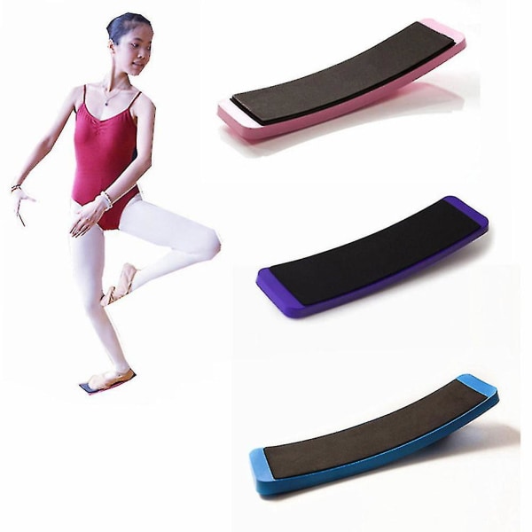 Dansbräda, balett konståkning träningsmaterial för dansare Spin Turning Board Nylon Balett Turnboard（lila）