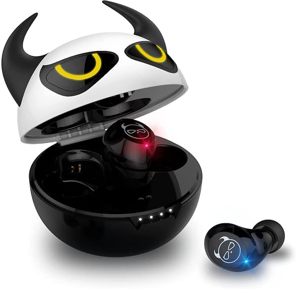 Bluetooth-öronproppar, trådlösa öronproppar med laddningsbox Ipx5 vattentäta Bluetooth-headset