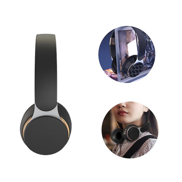 Bluetooth-headset, sammenklappelig, computerspil, altomfattende headset, sportscomputer, headset (sort)