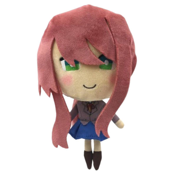 Flickor Docka Plyschleksak Mjuk Söt Docka Sovande Följeslagare Kudde Dekoration Doki Doki Litteraturklubb Figur Docka Födelsedagspresent - ZHENV（20cm A）