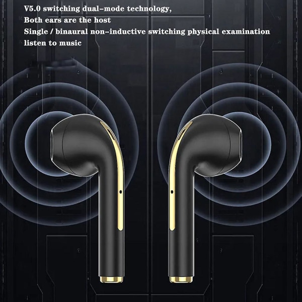 j18 Tws Bluetooth -kuulokkeet vedenpitävät stereoäänentoistoa tukevat langattomat pelikuulokkeet (keskiyönvihreä)