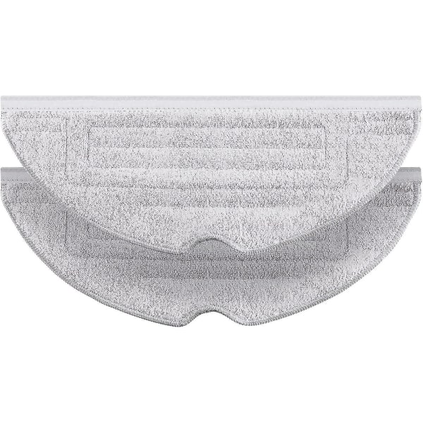 2 st Silver Ion Moppduk Pad För Roborock S7 Maxv / S7 Maxv Plus / S7 Maxv Ultra / S7 Pro Ultra / S7 / S7+ Serie Robotdammsugare Mikrofiber Vibrarise