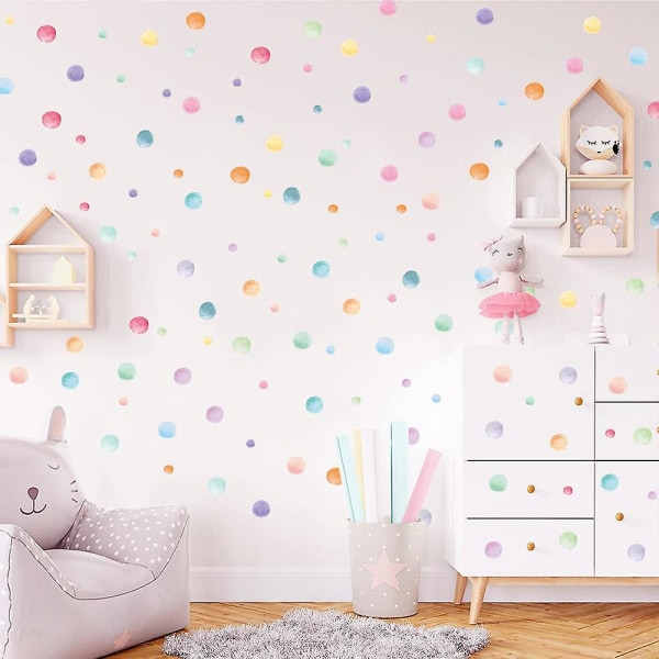 Dot graffiti Wall Sticker For Kids Rooms Decorations Pvc