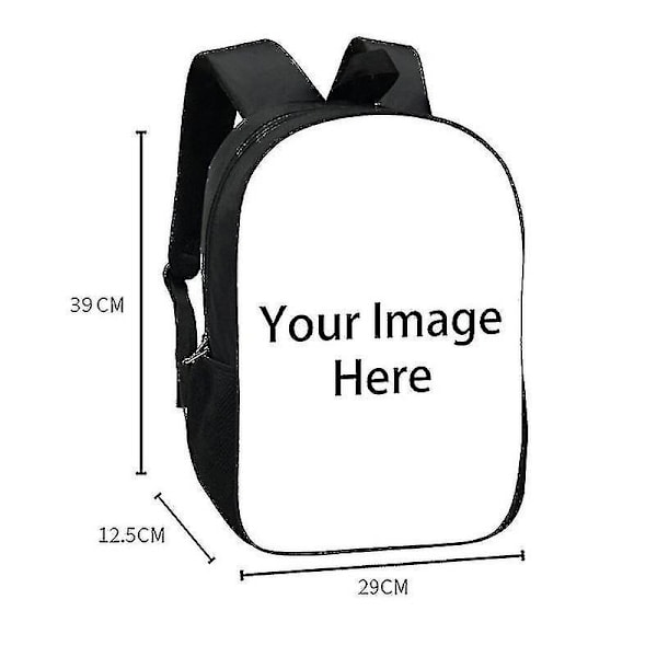 Onsdag tryckt flickors ryggsäck E