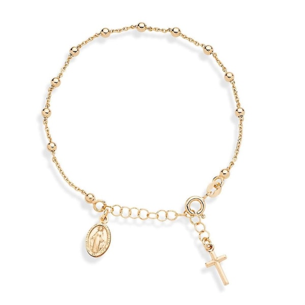 Beaded Rosenkrans Armbånd Gave Til Kvinder Mænd Religiøse Katolske Smykker Gave