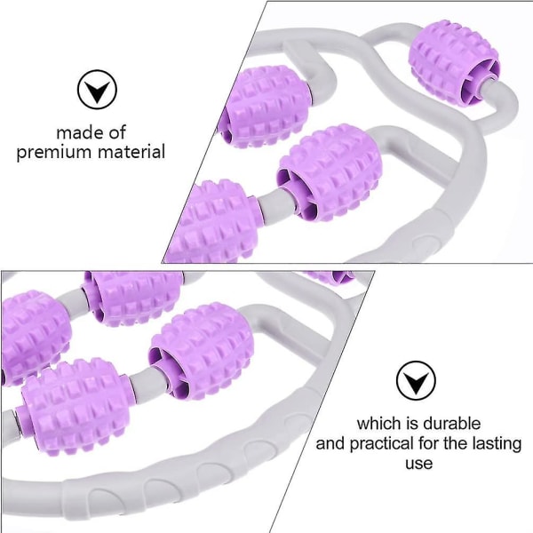 Trigger Point Roller Massager Dybdegående Vævsmassager Professionel Fascia Blaster Myofascial Massageværktøj Til Atlet Muskel Underarm Albue Hånd Arm Ben