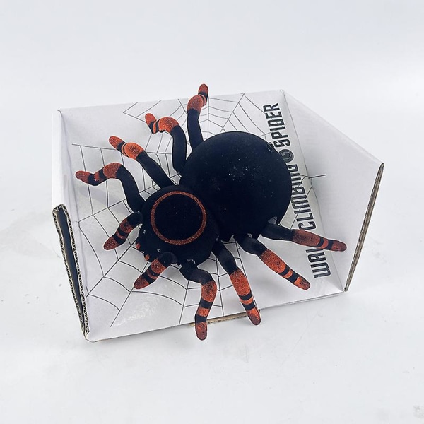 Rc Spider Legetøj Vægklatre Spider Fjernbetjening Uhyggeligt legetøj