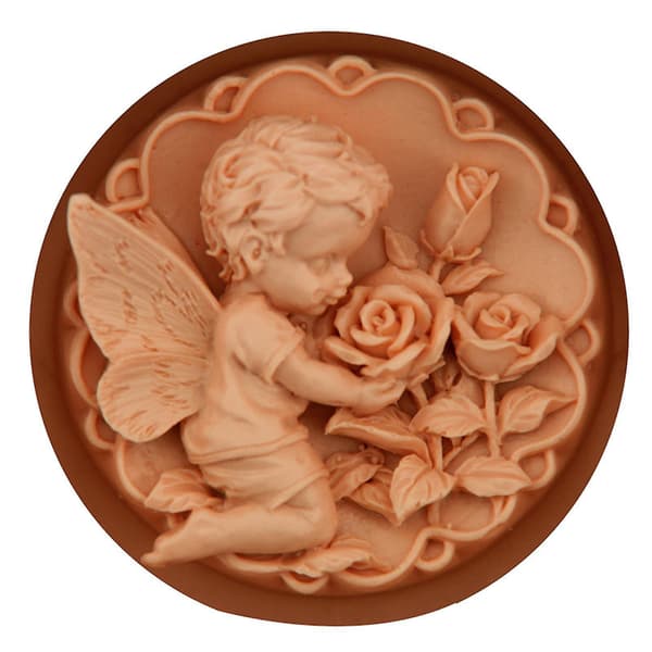 Vacker design silikonform ros vinkelform älva bakform fondant kaka -ZHENV